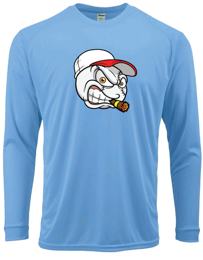 Stogies Logo Paragon Performance Long Sleeve T-shirt