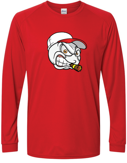 Stogies Logo Paragon Performance Long Sleeve T-shirt