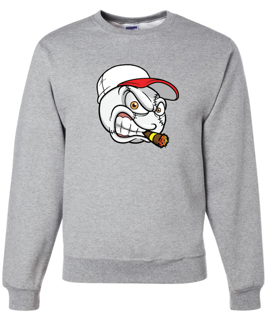 Stogies Logo Jerzees Nublend Crew Sweatshirt