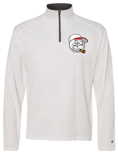 Stogies Logo Badger B-Core Quarter-Zip Pullover