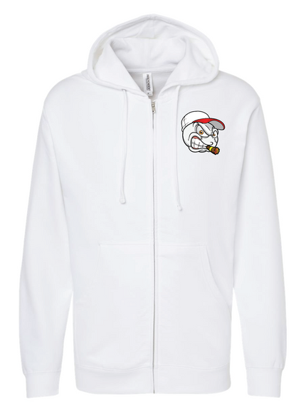 Stogies Logo Midweight Full-Zip Hoodie