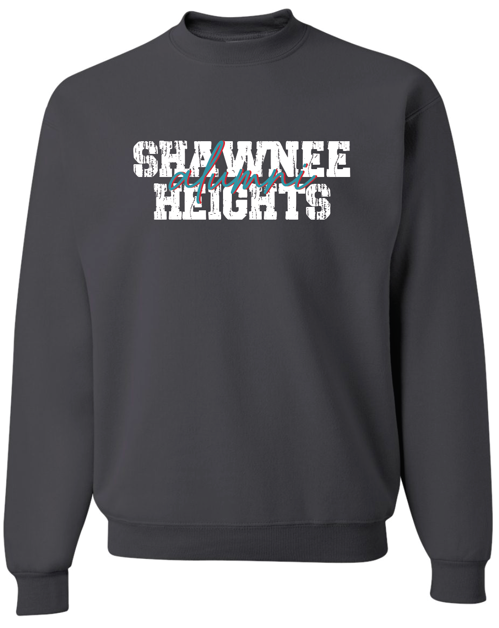 Shawnee Heights Alumni Jerzees Nublend Crew Sweatshirt