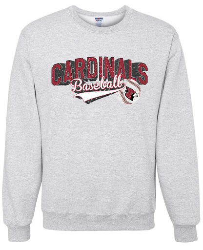 Cardinals Baseball Jerzees Nublend Crew Sweatshirt