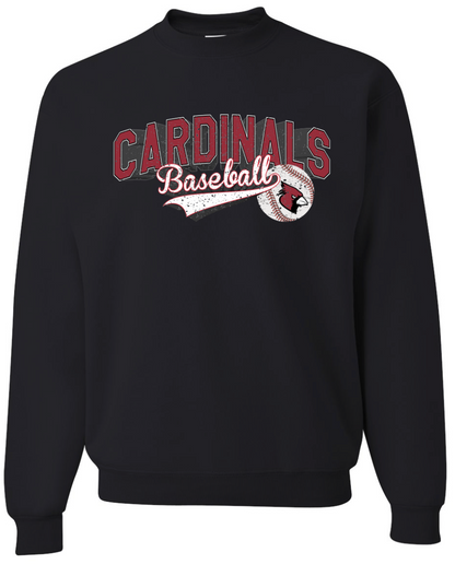 Cardinals Baseball Jerzees Nublend Crew Sweatshirt