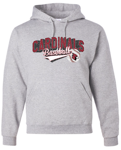 Cardinals Baseball Jerzees Nublend Hooded Sweatshirt