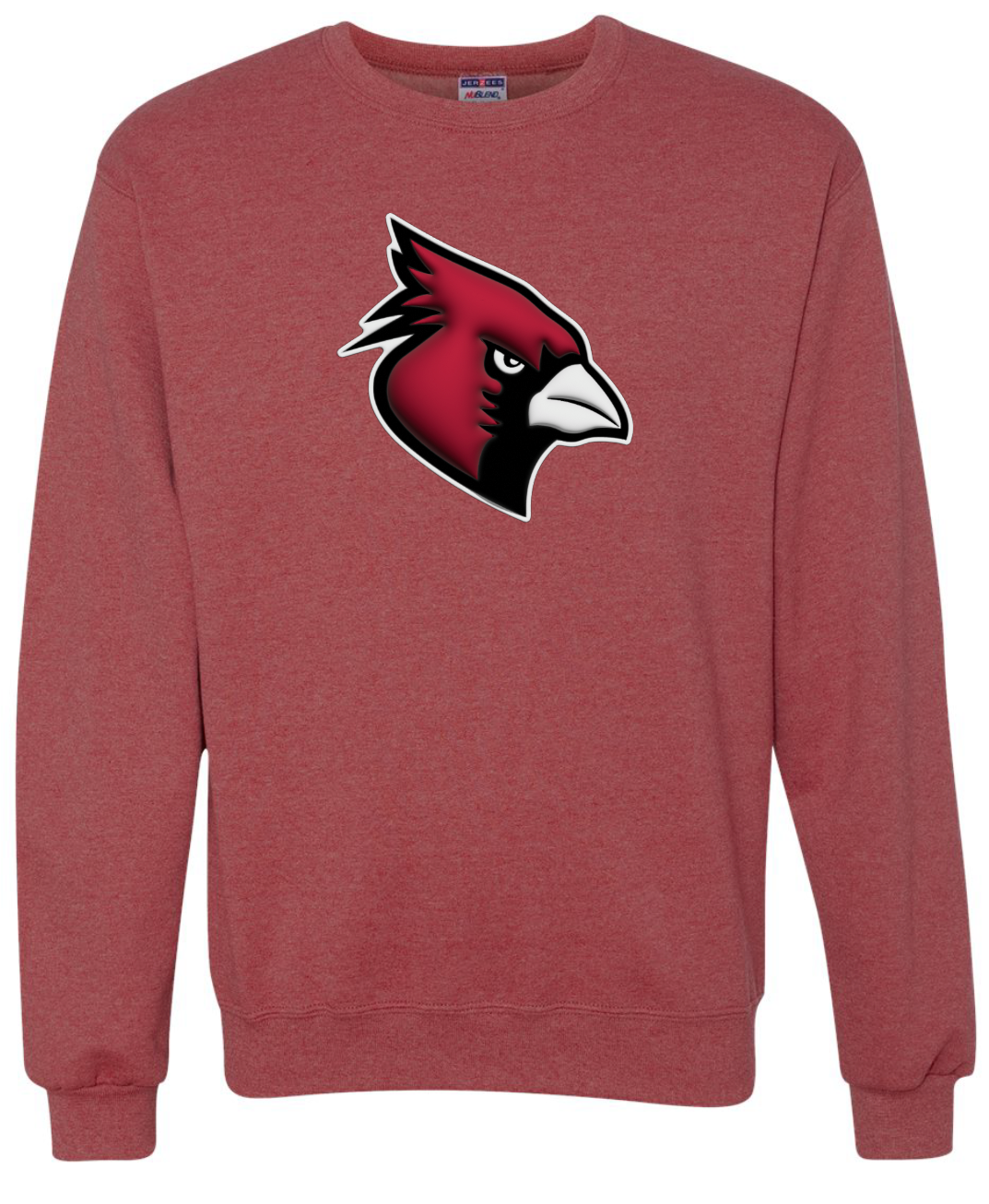 Cardinals Logo Jerzees Nublend Crew Sweatshirt