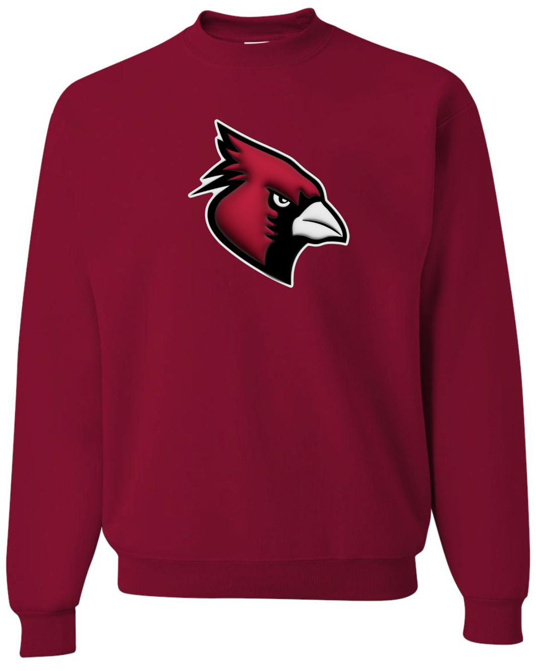 Cardinals Logo Jerzees Nublend Crew Sweatshirt