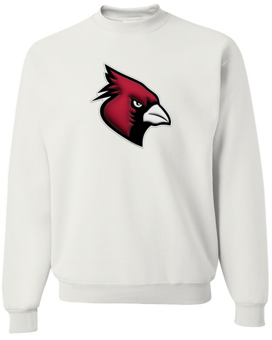 Cardinals Logo Jerzees Nublend Crew Sweatshirt
