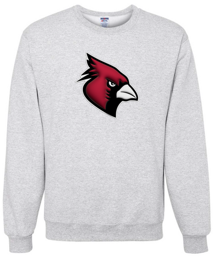 Cardinals Logo Jerzees Nublend Crew Sweatshirt