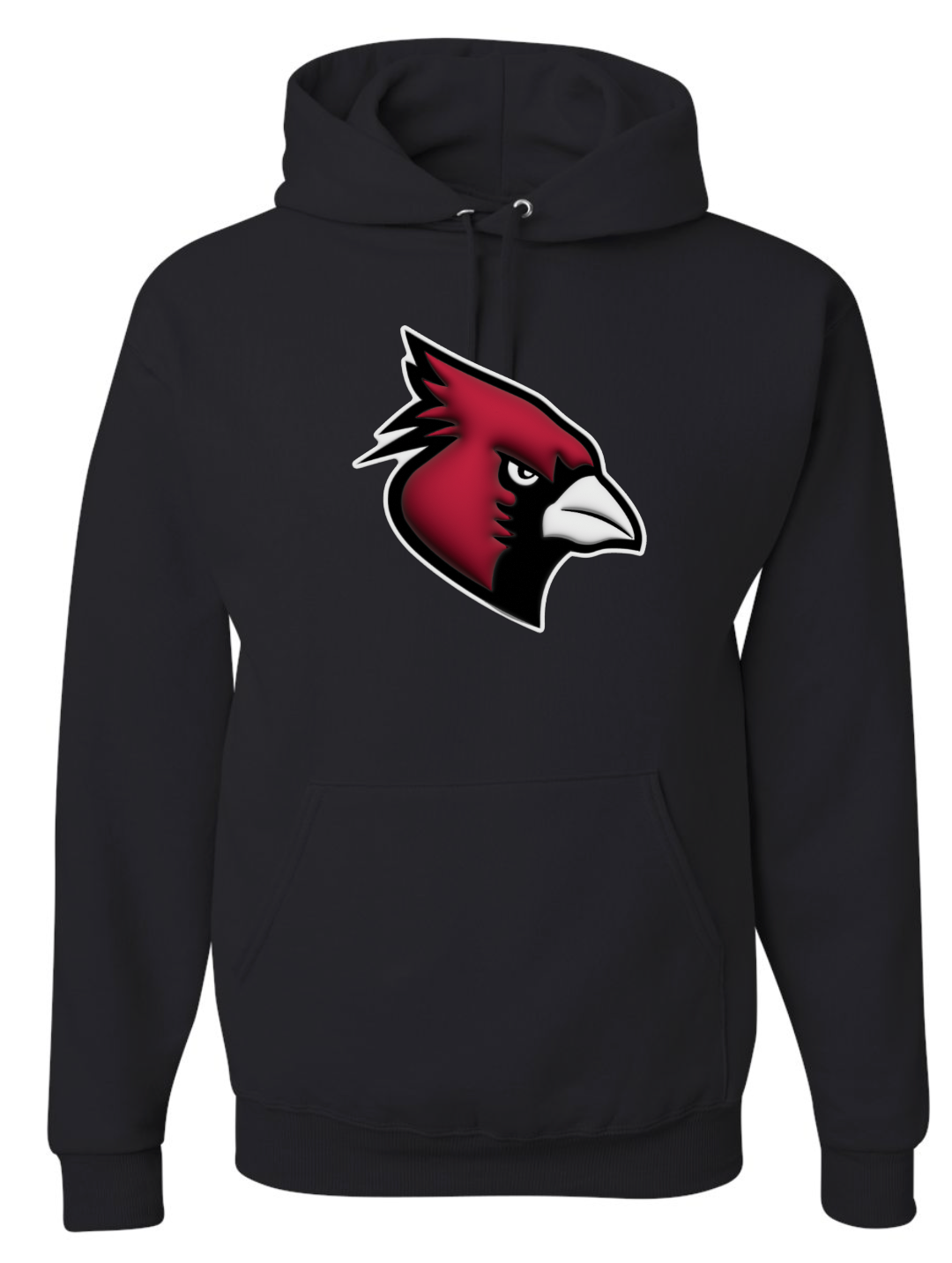 Cardinals Logo Jerzees Nublend Hooded Sweatshirt