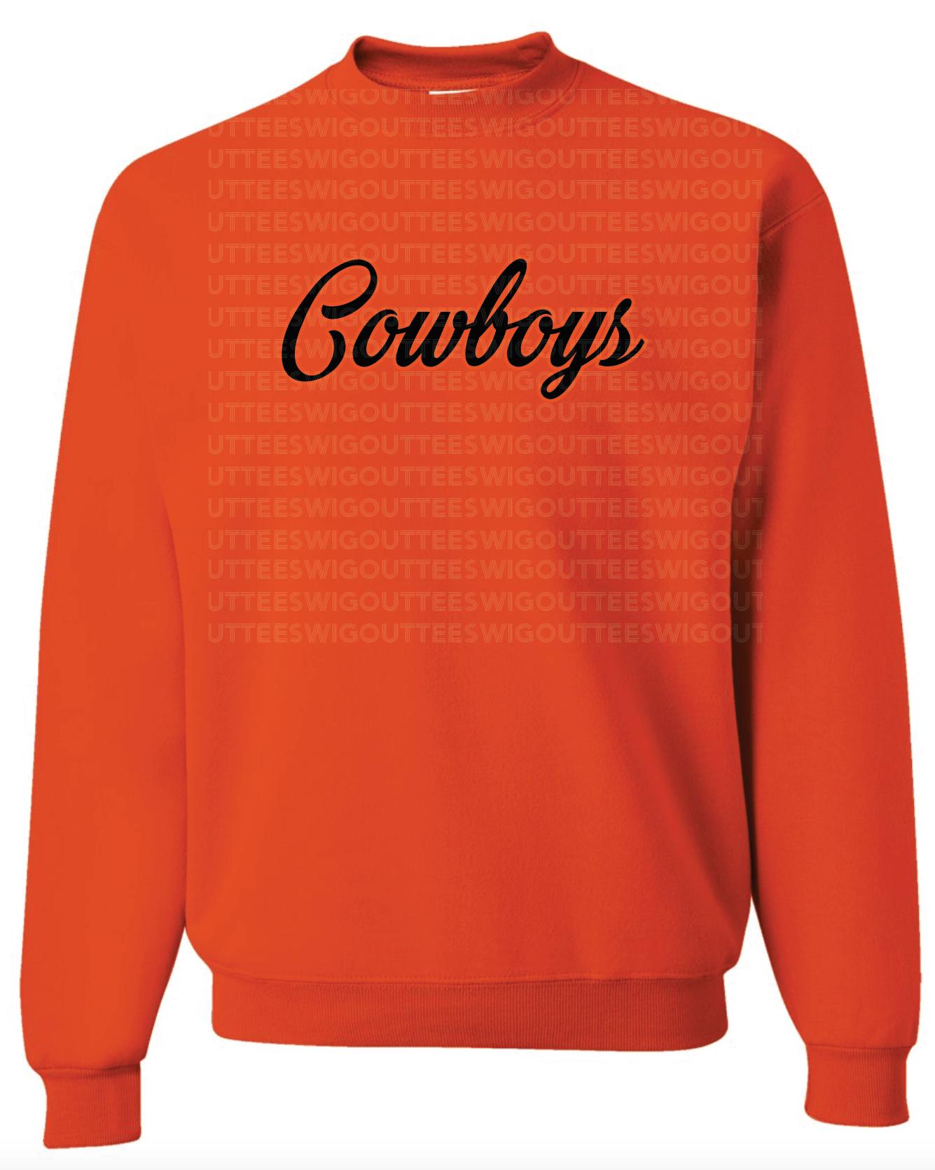 Cowboys Jerzees Nublend Crew Sweatshirt