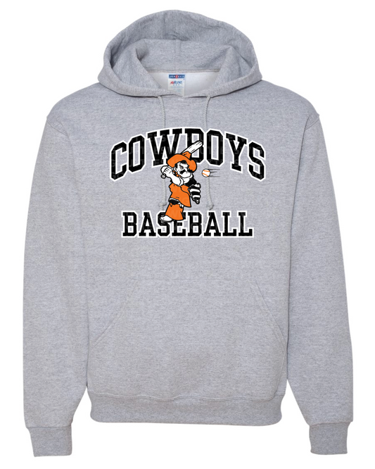 Cowboys Baseball Jerzees Nublend Hooded Sweatshirt