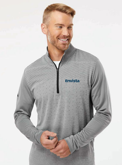 Envista Adidas Heather Block Quarter-Zip Pullover