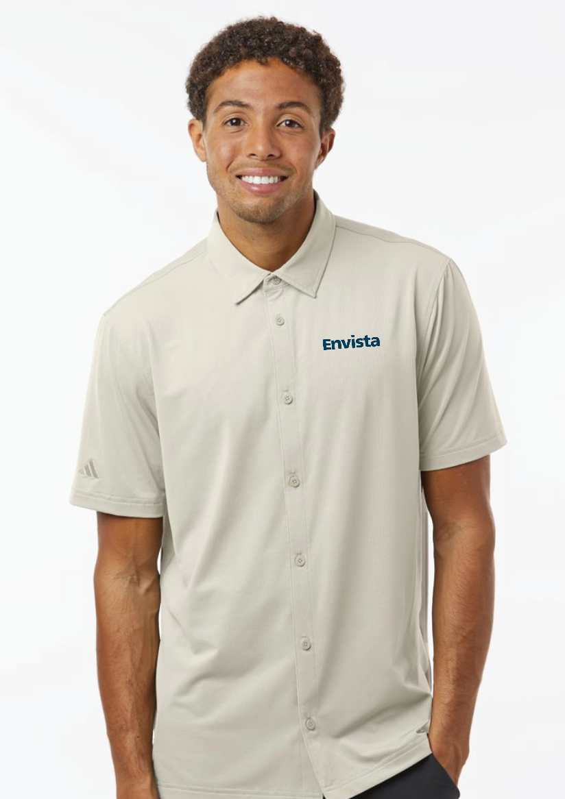 Envista Adidas Button Down Short Sleeve Shirt