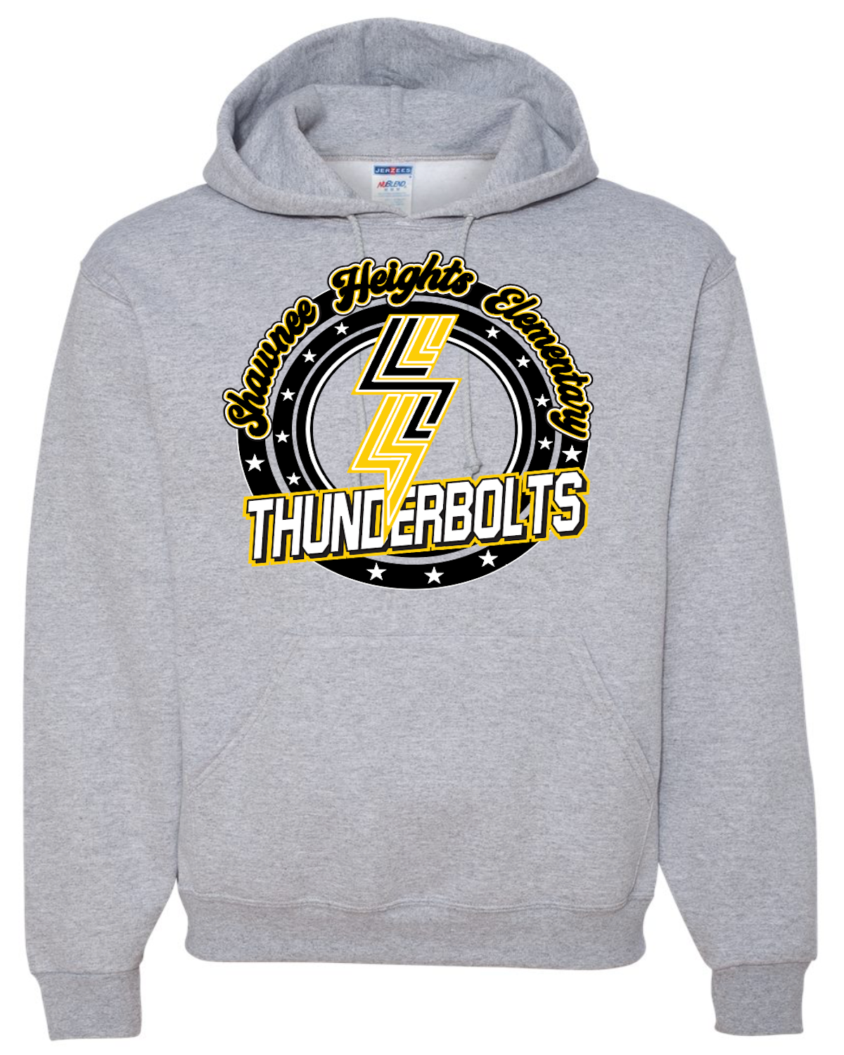 Shawnee Heights Thunderbolts Hooded Sweatshirt