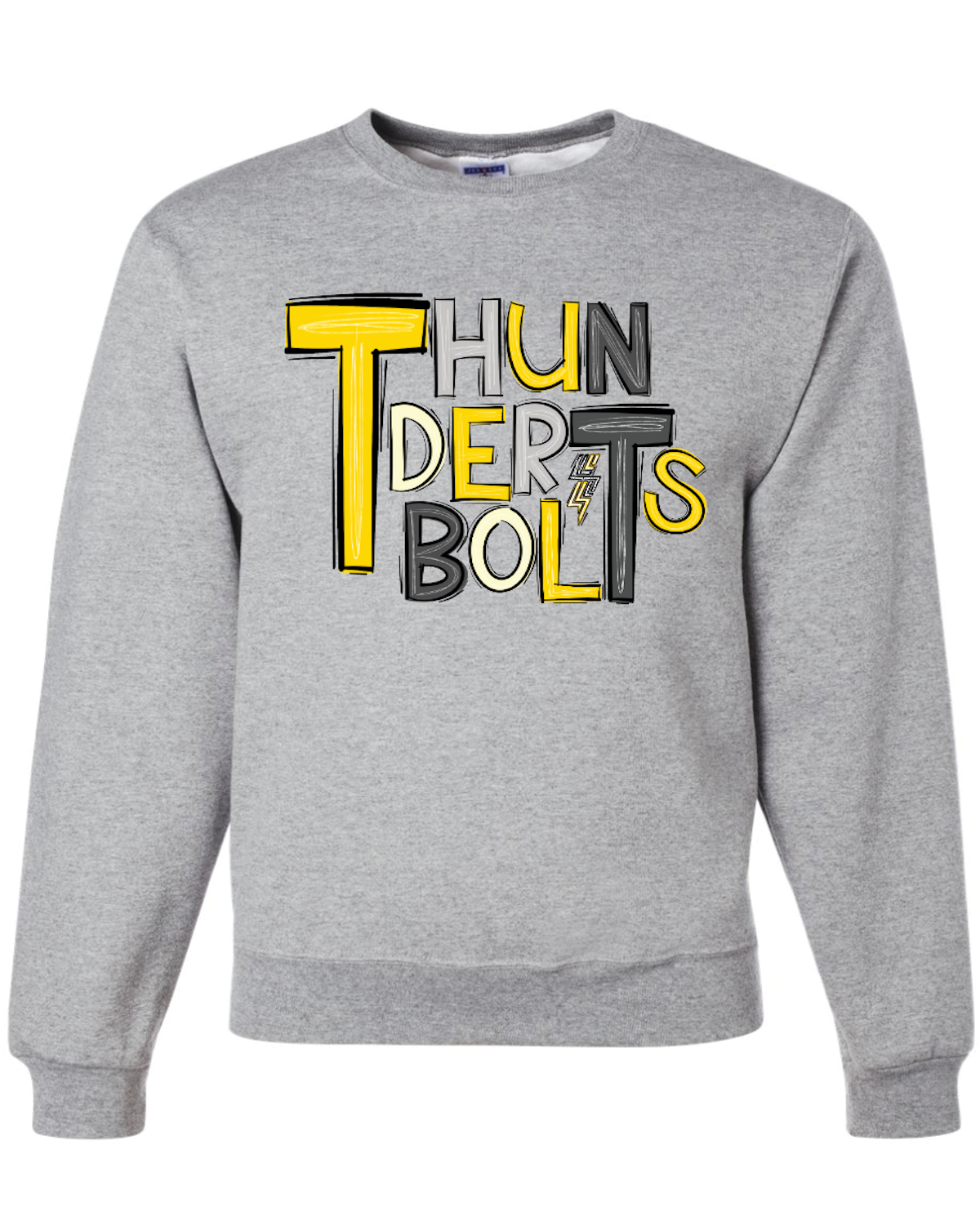 Thunderbolts Doodle Crew Sweatshirt