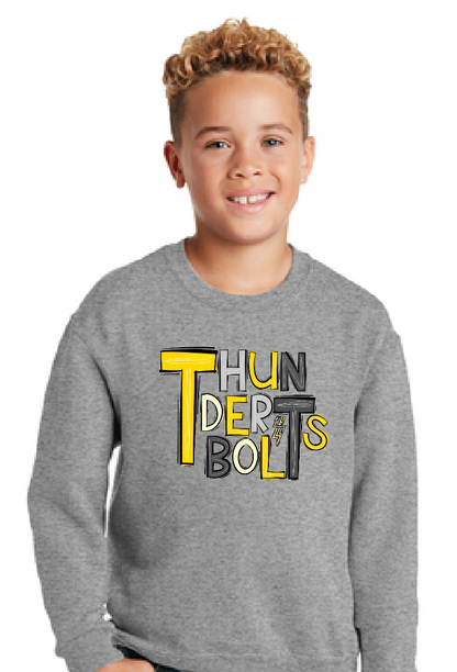 Thunderbolts Doodle Crew Sweatshirt