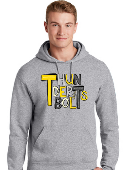 Thunderbolts Doodle Hooded Sweatshirt