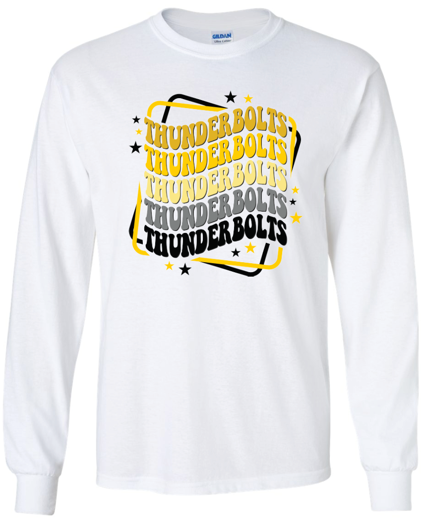 Thunderbolts Wave Long Sleeve T-Shirt