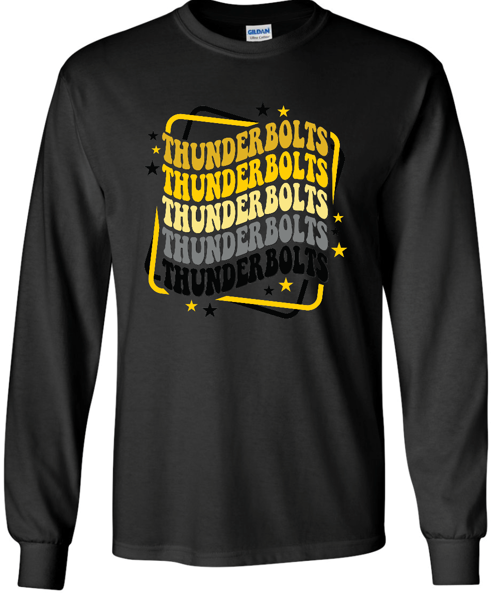 Thunderbolts Wave Long Sleeve T-Shirt