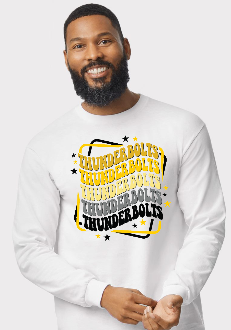 Thunderbolts Wave Long Sleeve T-Shirt