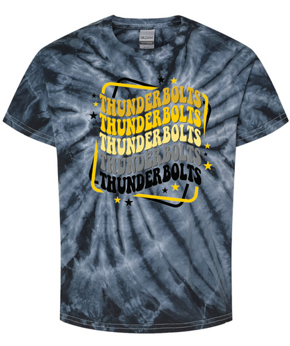 Thunderbolts Wave Tie-Dyed T-Shirt