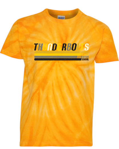 Vintage Thunderbolts Tie-Dyed T-Shirt