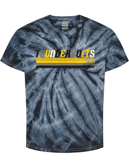 Vintage Thunderbolts Tie-Dyed T-Shirt