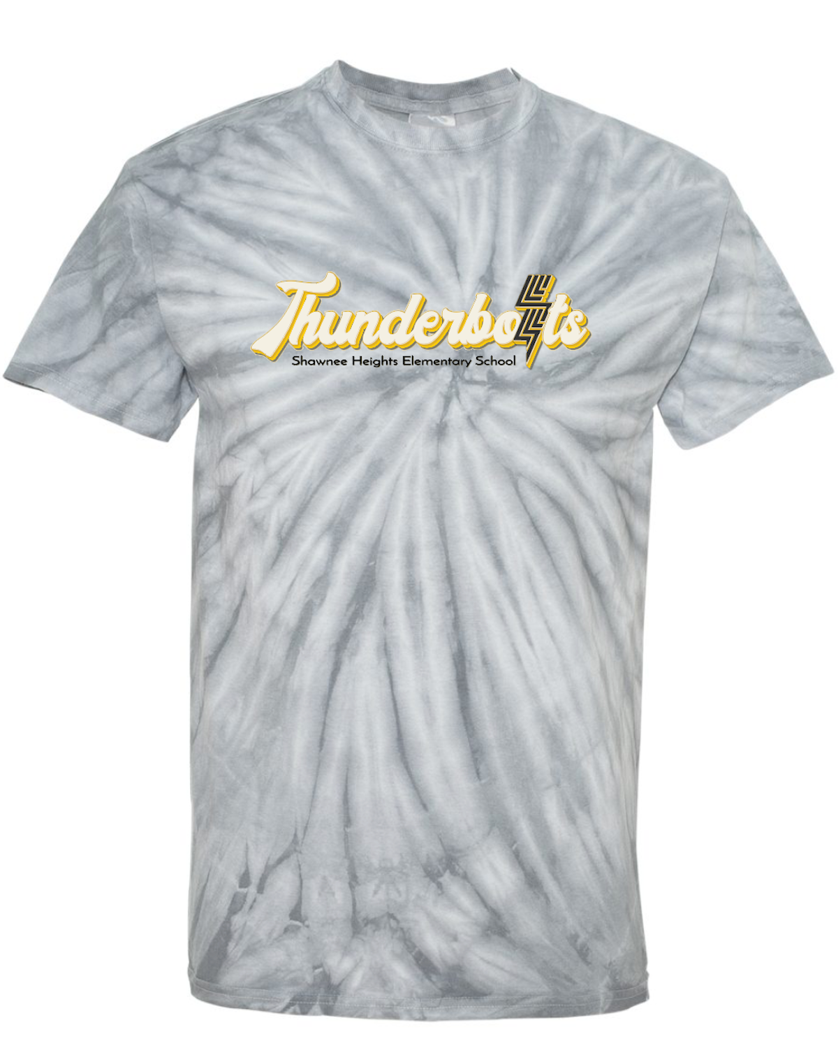 Thunderbolts Tie-Dyed T-Shirt