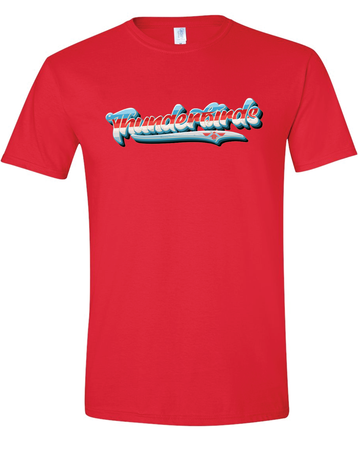 Retro Thunderbirds Gildan Softstyle T-Shirt