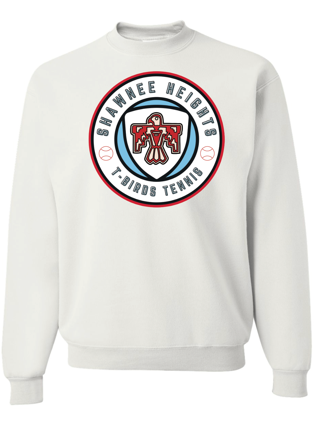 SH Tennis Jerzees Nublend Crew Sweatshirt