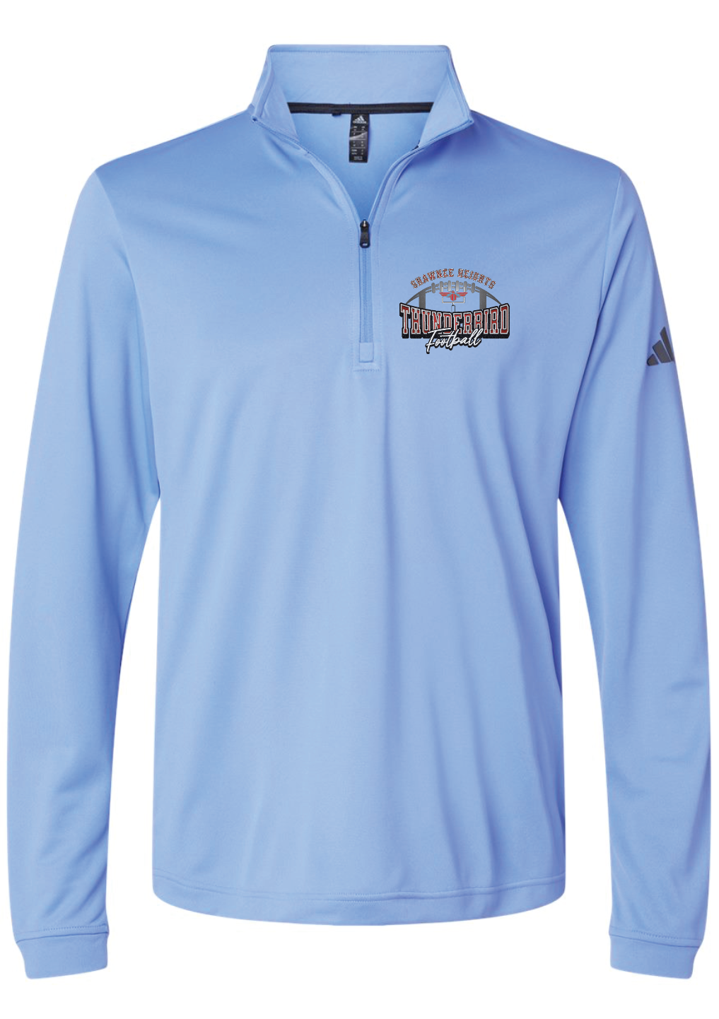 Thunderbirds Football Adidas Lightweight Quarter-Zip Pullover
