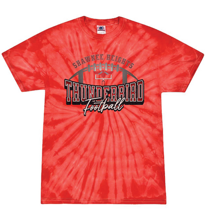 Thunderbirds FootballTie Dye T-shirt