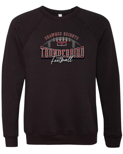 Thunderbirds Football Bella Canvas Crewneck Sweatshirt