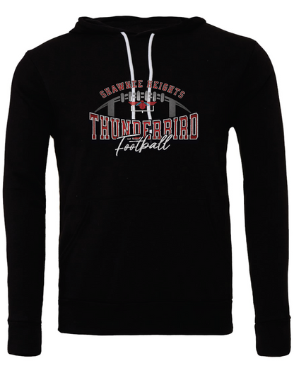 Thunderbirds Football Bella Canvas Sponge Fleece Hoodie
