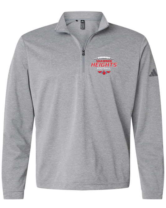 Heights Football Adidas Lightweight Quarter-Zip Pullover