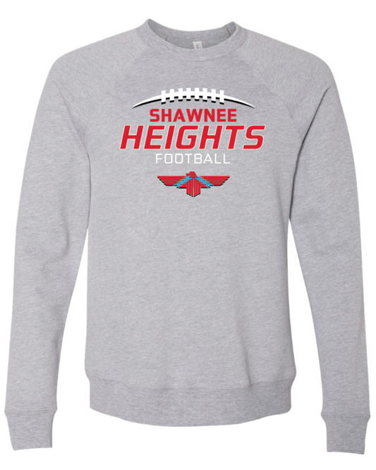 Heights Football Bella Canvas Crewneck Sweatshirt