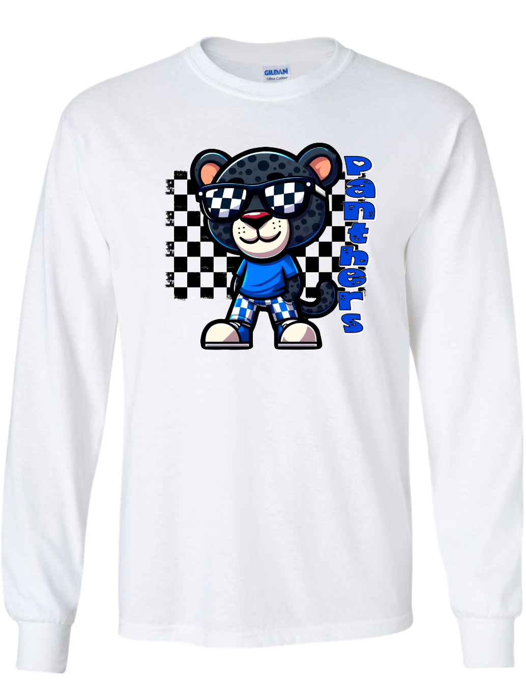 Panthers Logo Long Sleeve T-Shirt