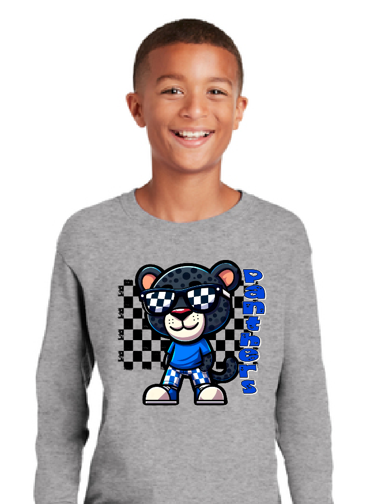 Panthers Logo Long Sleeve T-Shirt