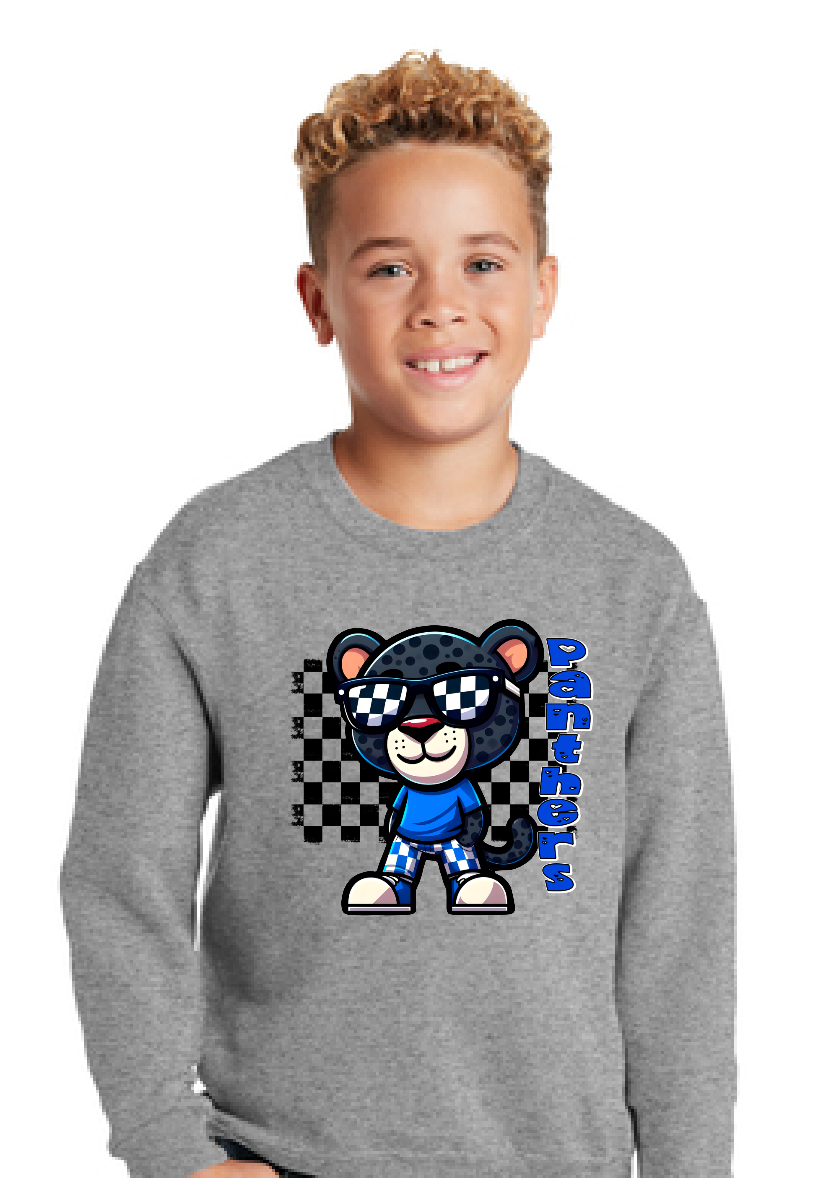 Panthers Mascot Crew Sweatshirt