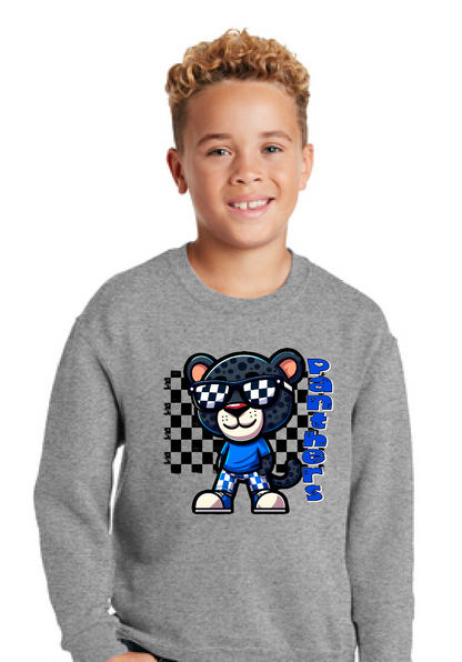 Panthers Mascot Crew Sweatshirt