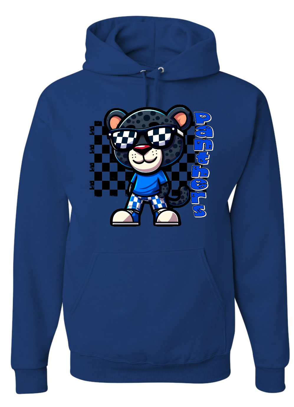Panthers Mascot Nublend Hooded Sweatshirt
