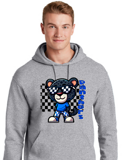 Panthers Mascot Nublend Hooded Sweatshirt