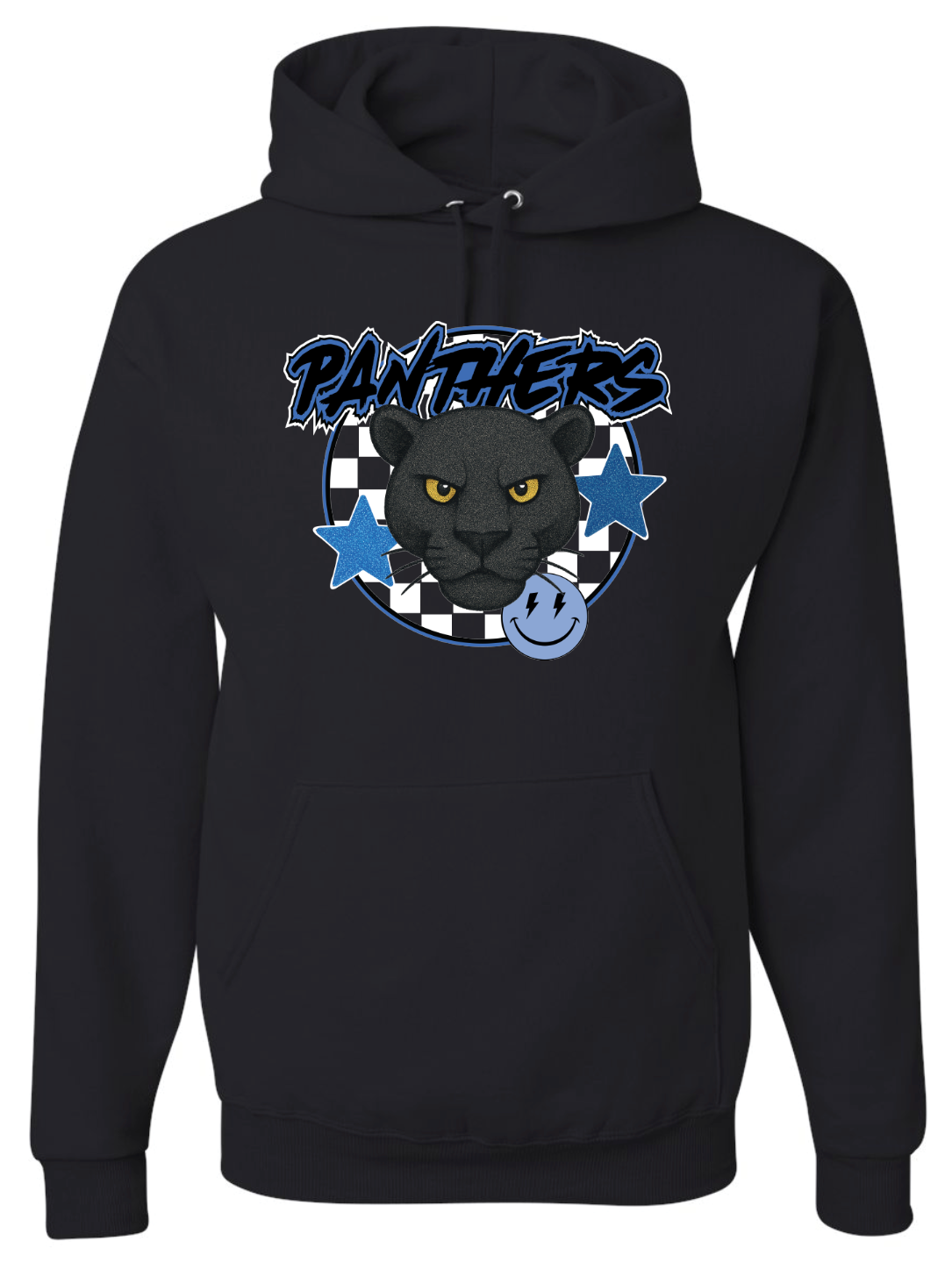 Checkered Panthers Nublend Hooded Sweatshirt