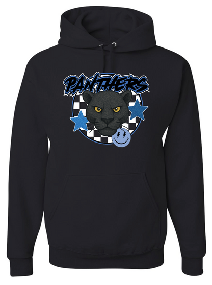 Checkered Panthers Nublend Hooded Sweatshirt