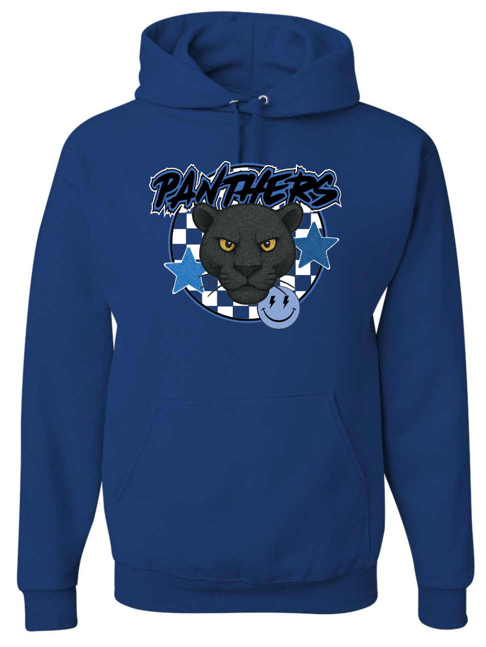 Checkered Panthers Nublend Hooded Sweatshirt