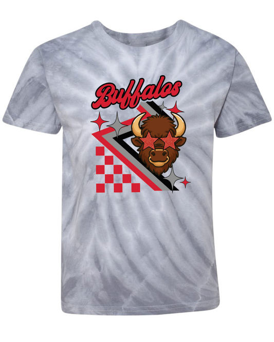Buffalos Tie-Dyed T-Shirt