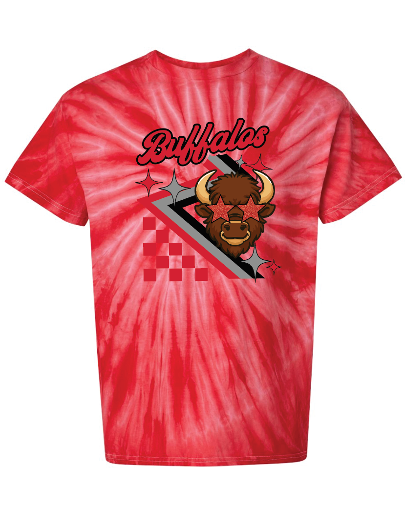 Buffalos Tie-Dyed T-Shirt