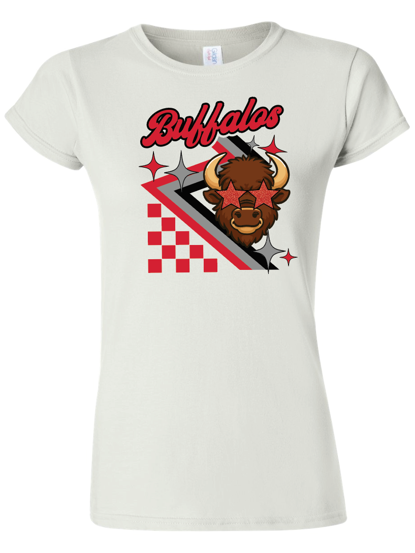 Buffalos Womens Gildan Softstyle T-Shirt