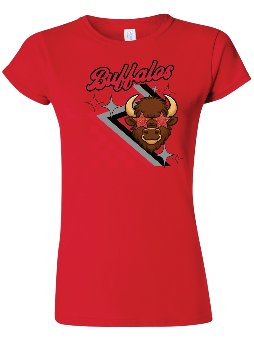 Buffalos Womens Gildan Softstyle T-Shirt